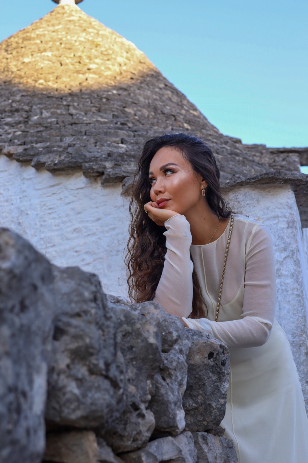 Aigul, Abu Dhabi photographer, on location in Italy